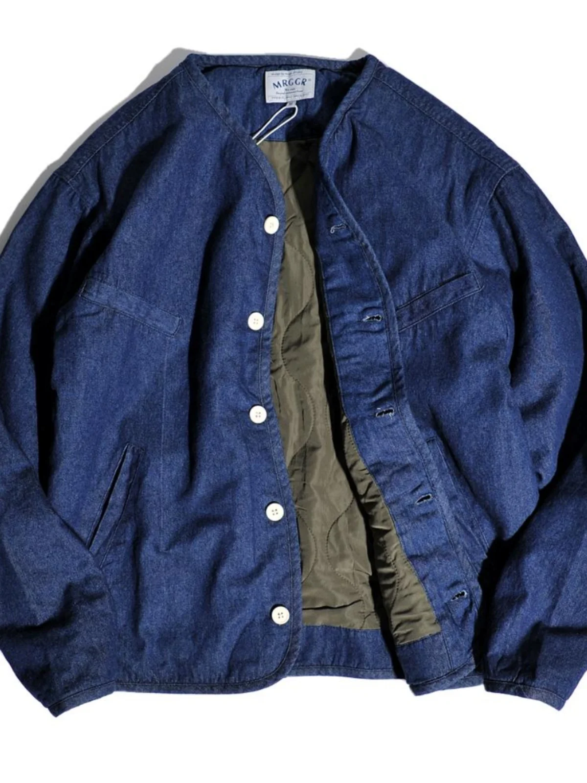 Retro Japanese Style M65 Hong Kong Style Denim Cotton Jacket Warm Inner Cotton Workwear Outerwear Youth Fashion Spring Autumn...