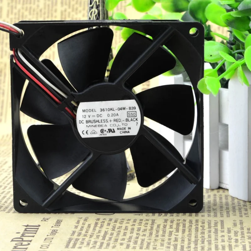 3610KL-04W-B39 9CM 9025 12V 0.20A Cooling Fan