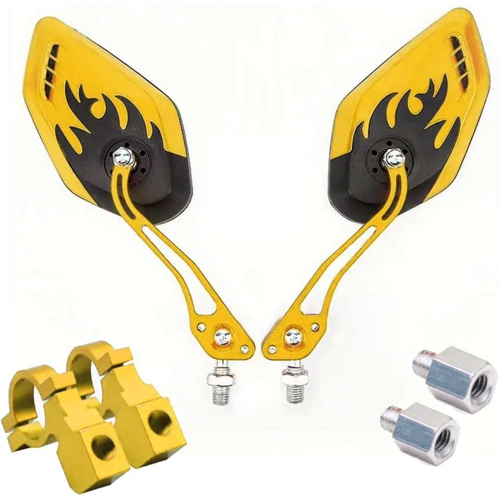 

Bicycle Mirrors for Handlebars 2 Pack, Bike Mirrors for Electric Bike,Enhance Safety with Bicycle Mirrors Handlebar Mount,Ideal