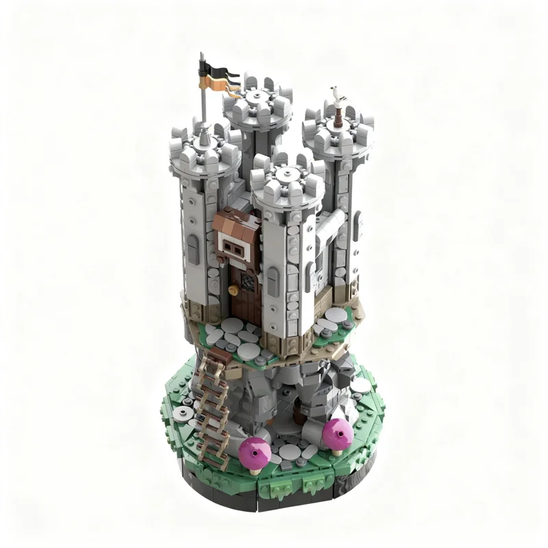 Art Craft Building - 2217pcs MOC The Small Castle Model