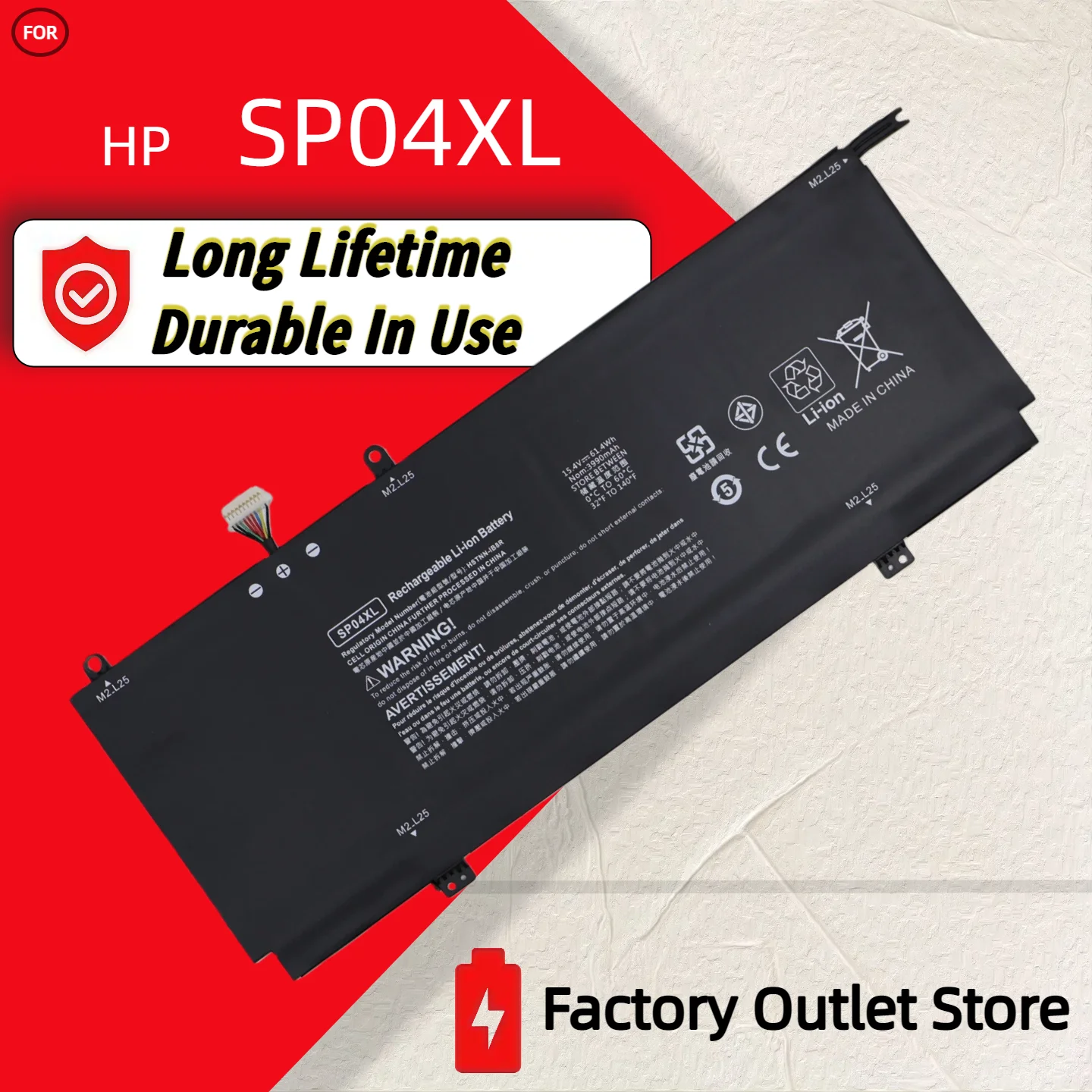 Wholesale And Retail❗❗❗ SP04XL L28764-005 Battery for HP Spectre X360 Convertible 13-AP000 13T-AP000 13-AP0053DX 13-AP0XXX