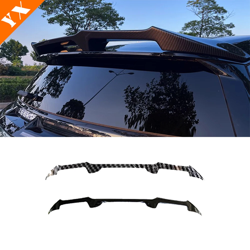 

Car Accessories Carbon/Black Plastics Fixed Wind Wing Top Wing Pressure Wing Trim Moulding For GEELY Zeekr X 2023-2024