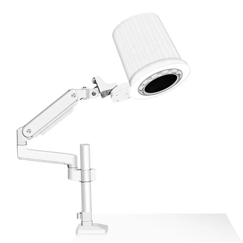 

AT-NDC-025 2025 Pro Table And Stand 2 In 1 Vacuum Nail Pedicure And Manicure Dust Collector Nails With Led Lamp