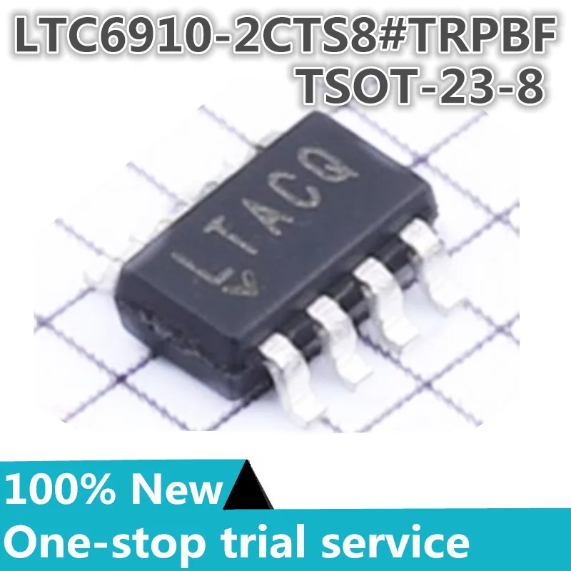 

2-100pcs %New original LTC6910-2CTS8 silk screen LTACQ LTC6910-2CTS8#TRPBF SOT23-8 LTC6910-2ITS8#TRMPBF LTC6910-2ITS8