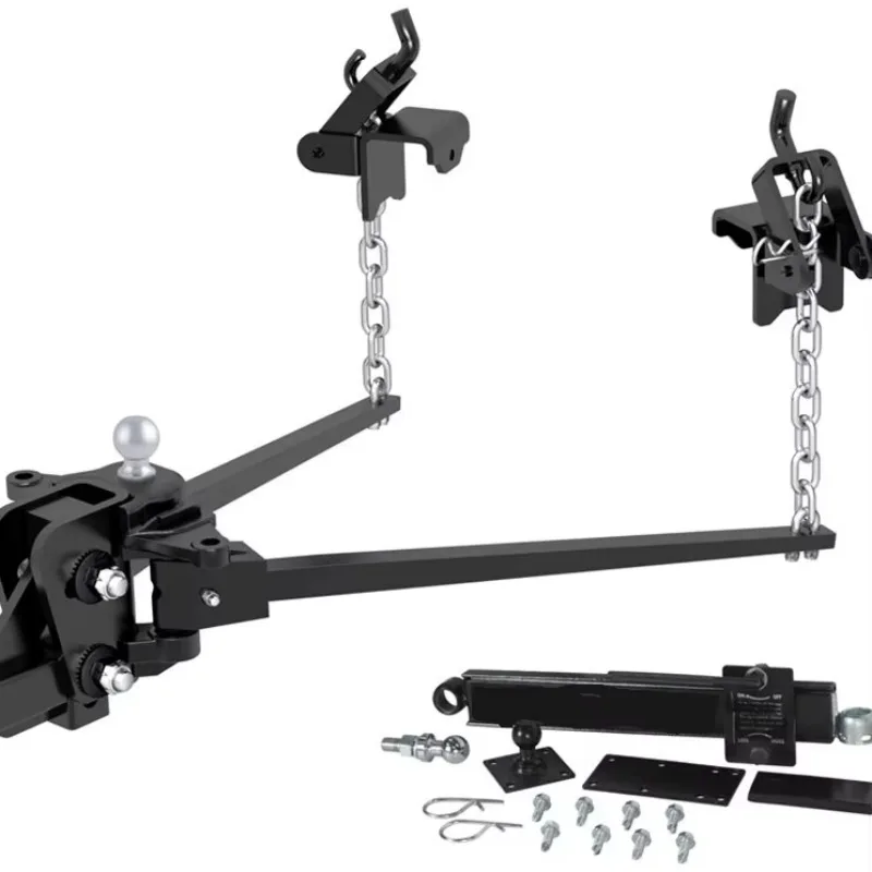Trailer Suspension Tow Hitch Weight Distributing Hitch with Friction Sway Controls Heavy Duty Replacement Part for Truck RV Trai