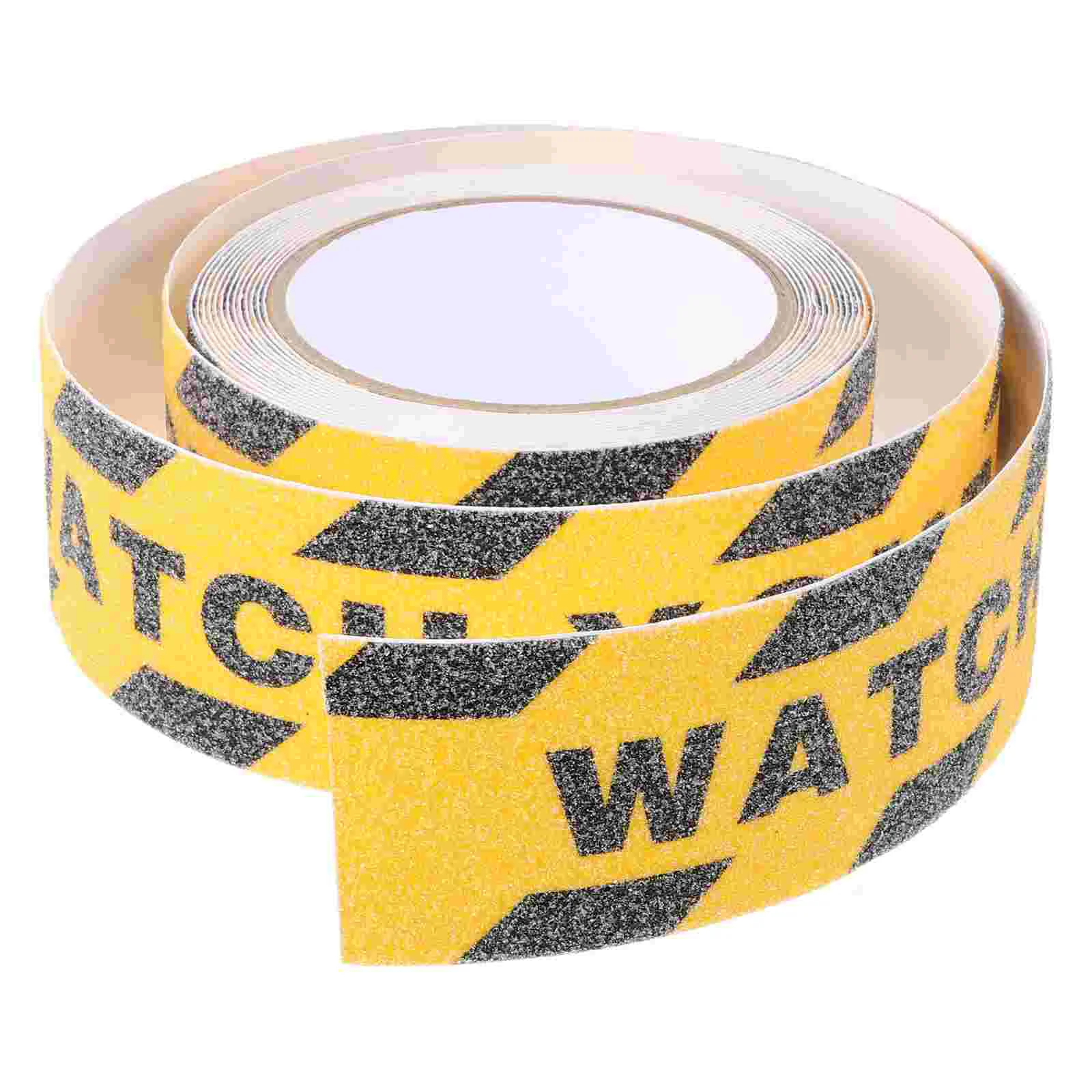 

Glue Tape Floor Warning Sign Watch Your Step Caution Wet Non-slip Decals Safety Work