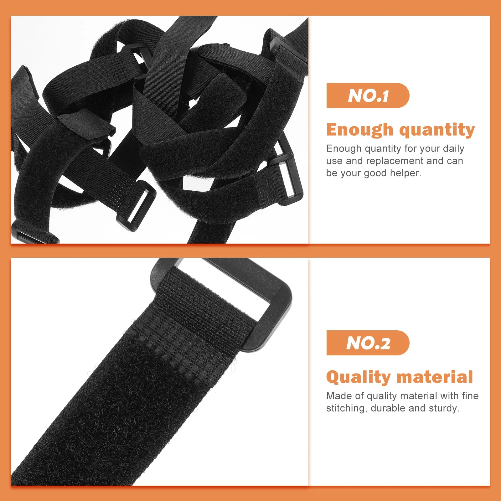 10Pcs Heavy Duty Bike Wheel Fixing Strap Binding Belt for Cycling Transport Storage Stability Brake Lever Secure