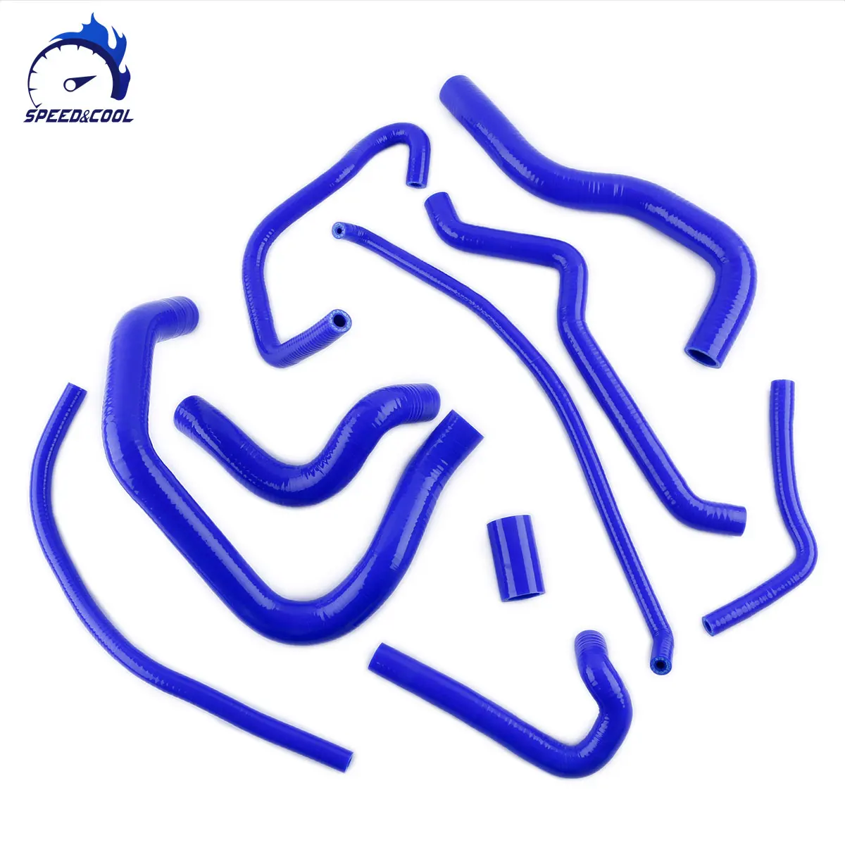 

For 2005-2008 Kawasaki ZZR600 ZZR 600 2006 2007 Motorcycle Silicone Radiator Coolant Tube Pipe Hose Kit