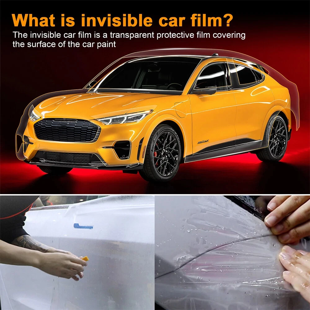 8.5Mil Pre-cut PPF For Ford Mustang Mach-E GT 2022-2023 TPU Clear Paint Protection Film Scratch-Resistant Exterior Accessories