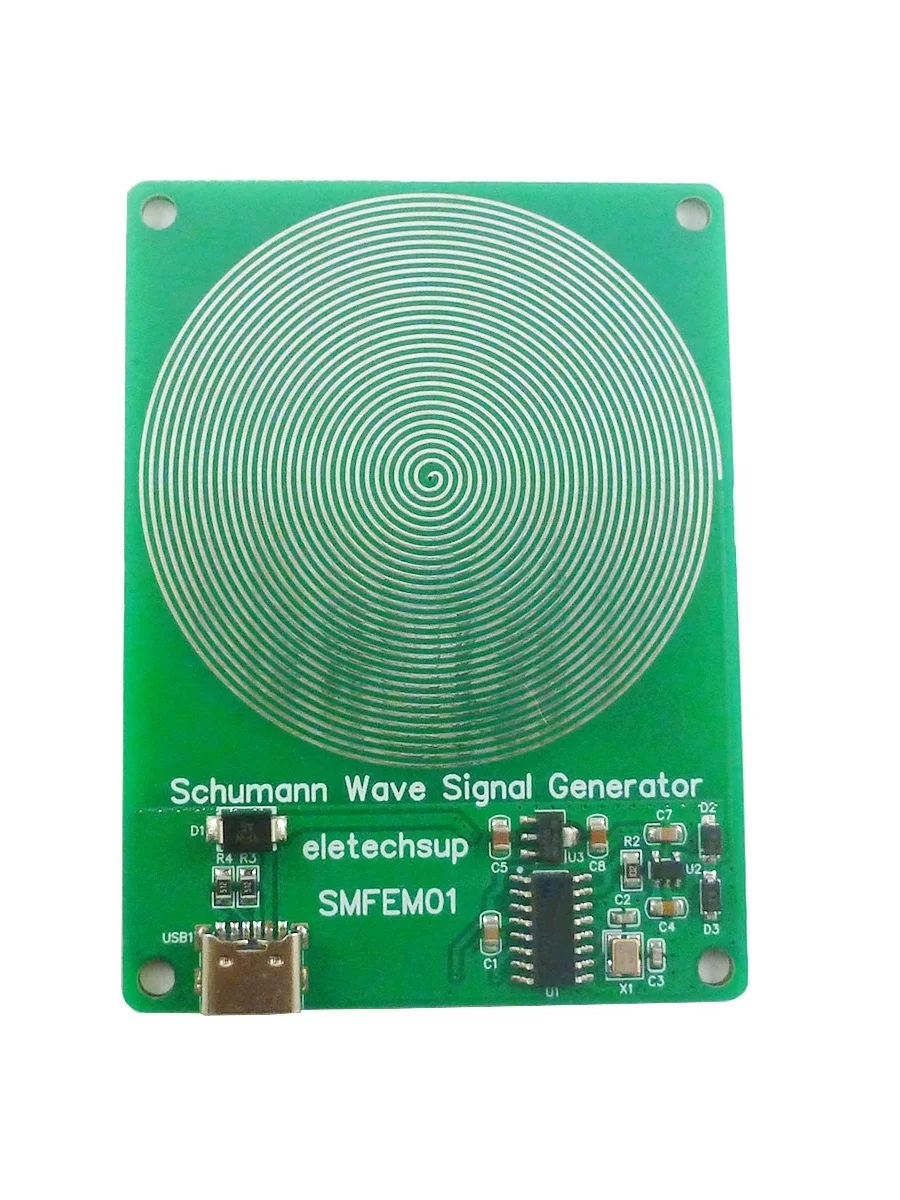 Mini Schumann Resonances 7.83Hz Pure Sine Wave Ultra Low Frequency SR Signal Generator Audio Resonator External BatteryAvailable