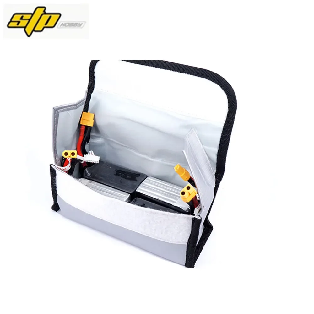 STP Fireproof Waterproof Explosion-Proof Portable Lipo Battery Safety Bag for FPV Racing Drones