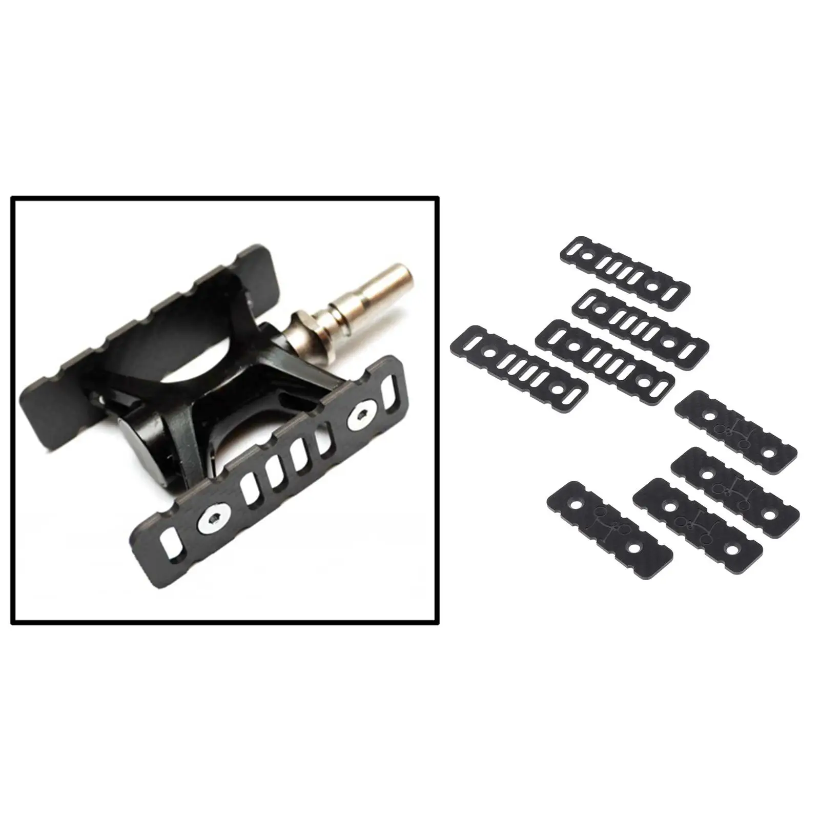 Ultralight Bike Pedals Carbon Fiber Pedal for Folding Bike Mountain Cycling Parts Components image 4