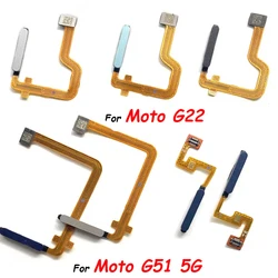 Fingerprint For Moto G22 G31 G51 5G G13 G71 G23 G41 G52 ID Home Button Fingerprint Menu Return Key Recognition Sensor Flex Cable