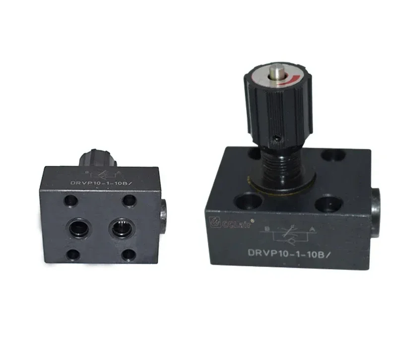 

DRV plate type DV8 hydraulic 40 one-way DVP throttle valve DRVP10 6 12 16 20 25 30-1-10B/2