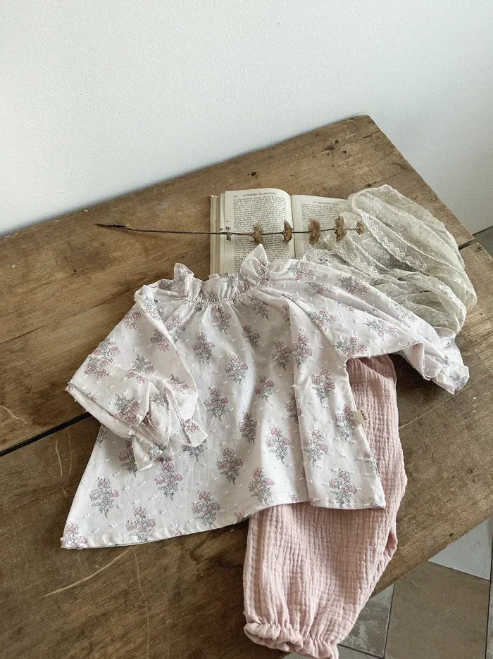 Bio-Baumwoll-Musselin-Hosen für Babys, süße Capri-Hosen mit Muster, weiche, leichte Hosen für Neugeborene und Kleinkinder, für alle Jahreszeiten. – Detail 22