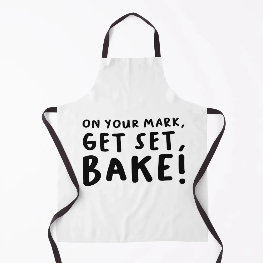 Great British Bake Off - On your mark, get set, bake! Illustration Apron cleanings women's kitchens Apron