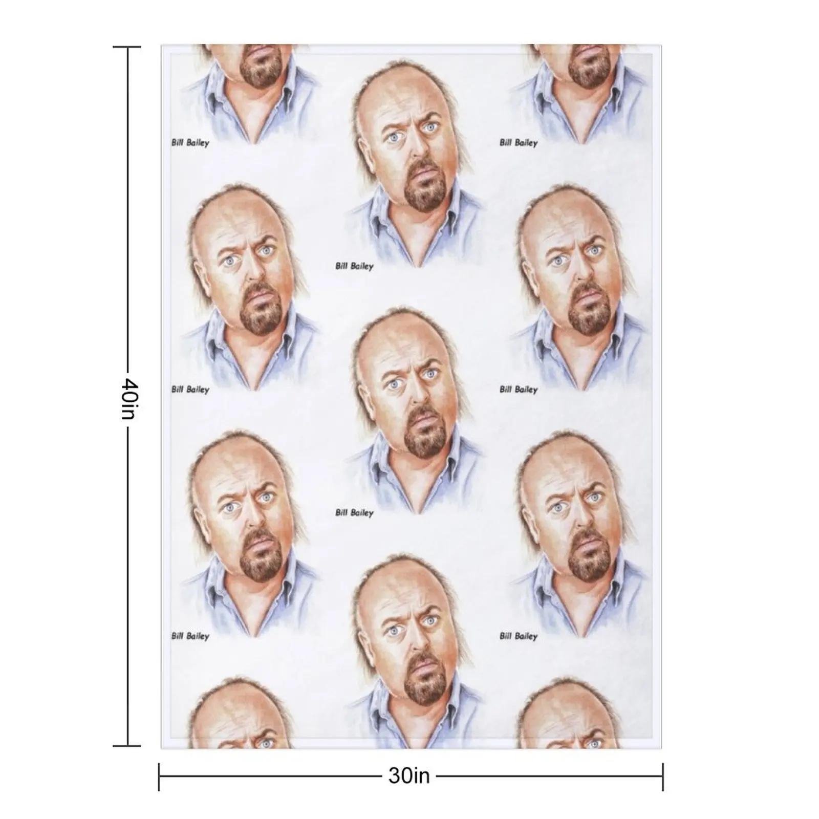 Bill Bailey Throw Blanket Shaggy Bed linens for winter Plaid Blankets