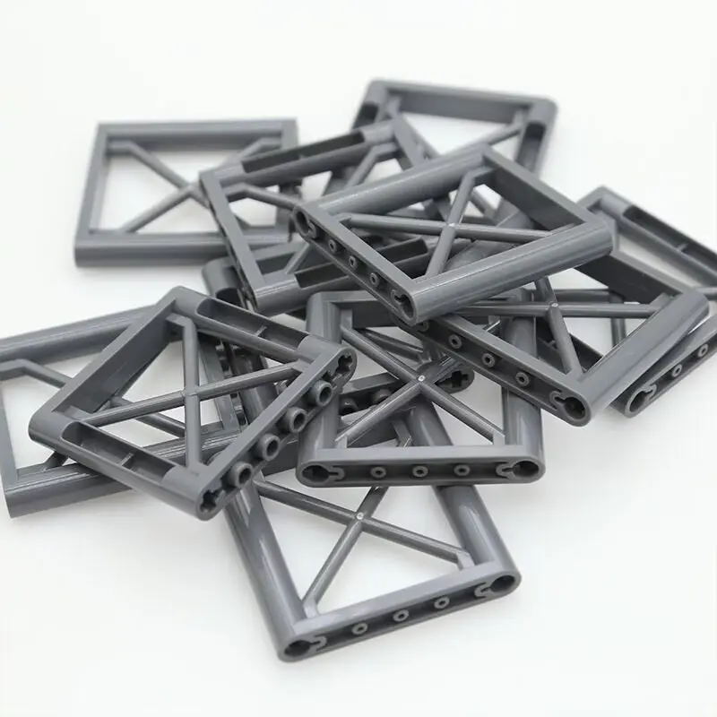 MOC 100PCS 64448 1x6x5 Support Building Blocks Kit Wall Girder Bricks Particle Puzzle Idea Assemble Toys Children Birthday Gifts