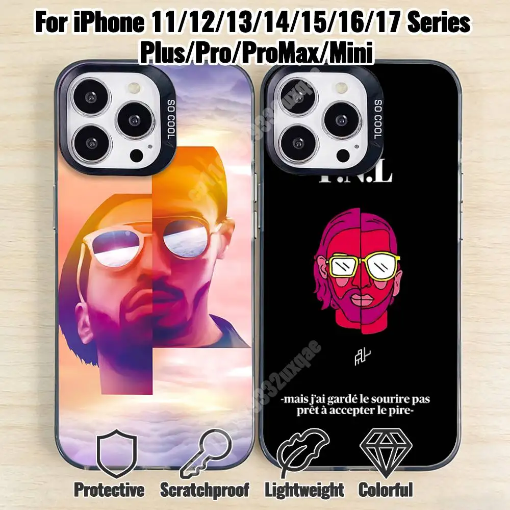 

Rapper P-PNL Tarik Nabil Phone Case for iPhone 17 16 15 Pro Plus 14 13 Max Mini 12 11 X XS Air TPU Bumper
