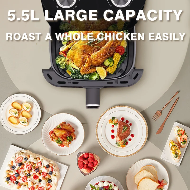Air fryer Household air electric fryer Smart non-stick pan Large capacity