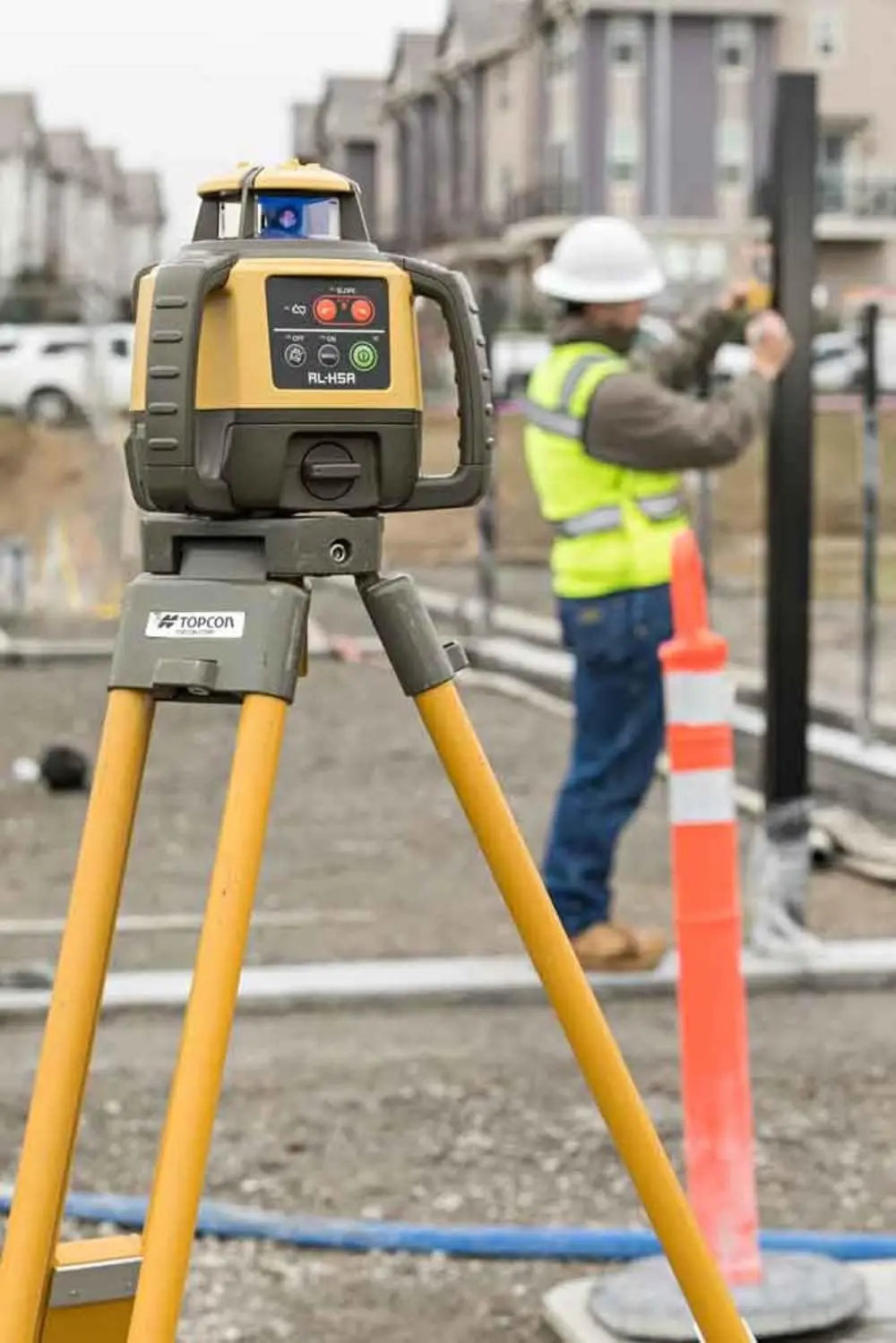 Topcon RL-H5A مستوى الليزر الدوار ذاتي التسوية