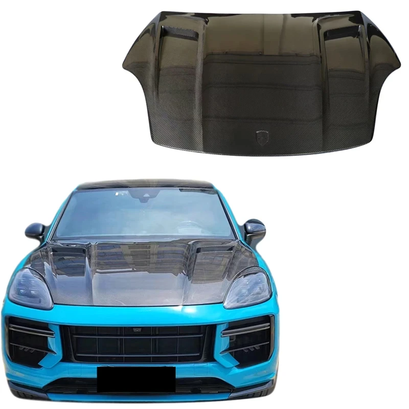 

Детали для тюнинга автомобиля для Cayenne 9Y0 TA Style Dry Carbon Fiber, крышка капота двигателя, капот для Cayenne 9Y0 2018-2022, комплект кузова
