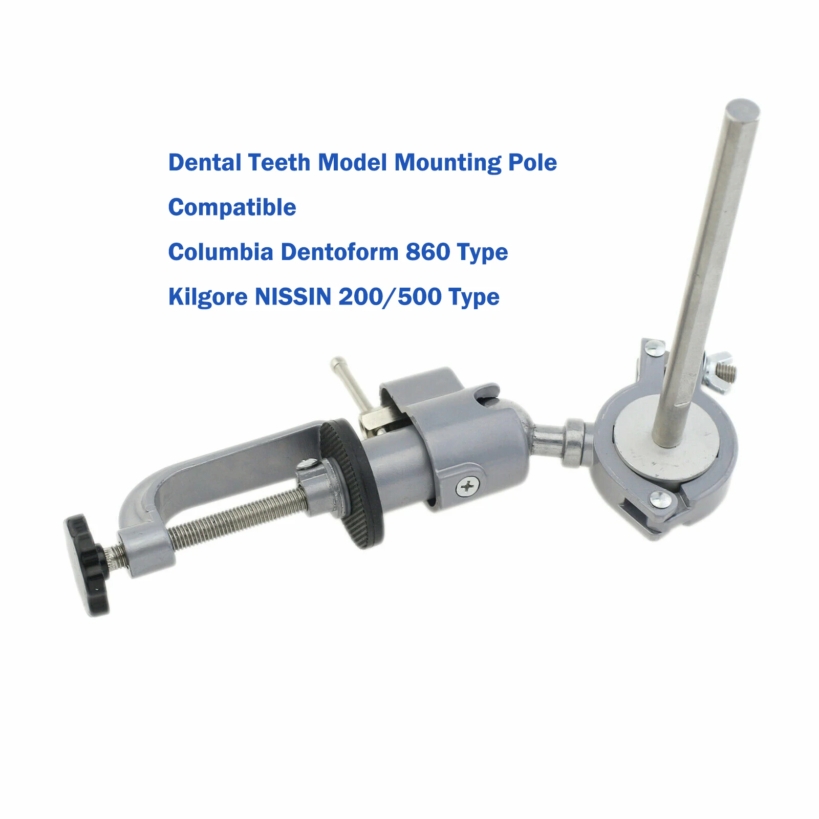 360 Degree Motion Dental Typodont Teeth Model Mounting Pole Fit Nissin 200/500 Columbia Frasaco