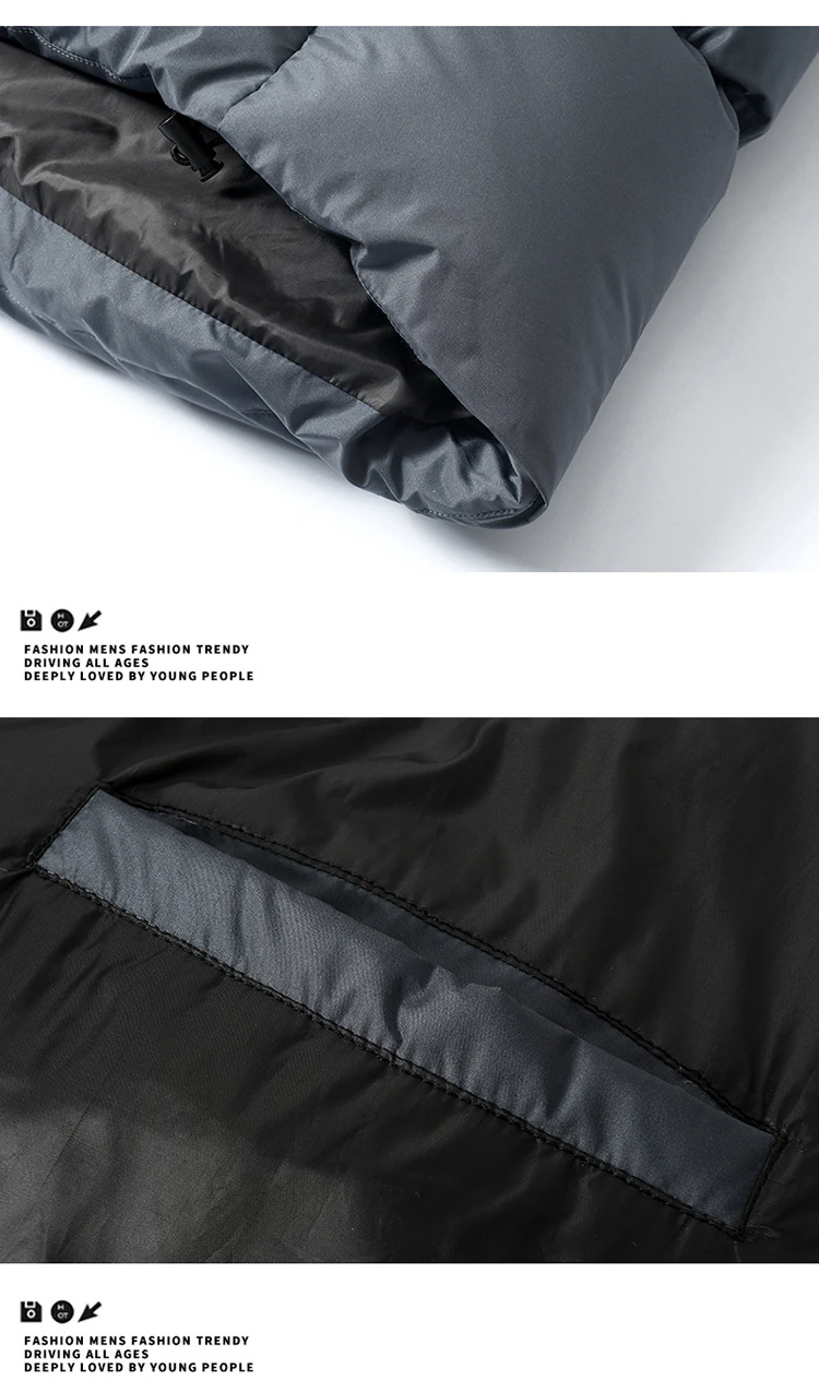 Men High Quality Hooded Parkas Men Plus Size Short Parkas Men Loose Cotton Coat Winter New Warm Casual Versatile Daily Parkas
