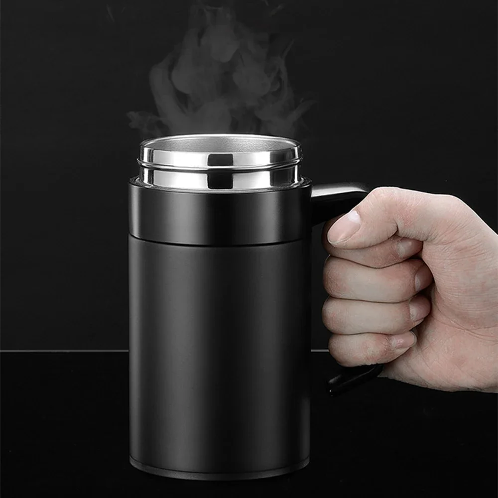 304 stainless steel insulated cup, water heater, office tea cup, water cup with handle, coffee cup, tea cup, men\'s gift