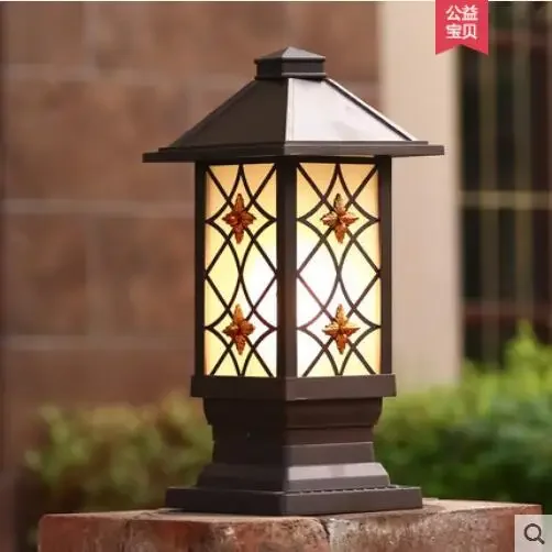 Garden pillar lamp wall lamp headlight landscape garden lamp