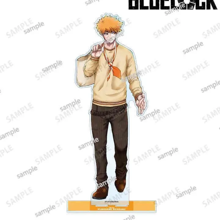 블루락 ‌ Isagi Yoichi Bachira Meguru 애니메이션 피규어 아크릴 스탠드 모델 플레이트 데스크 장식 스탠딩 사인 팬 선물