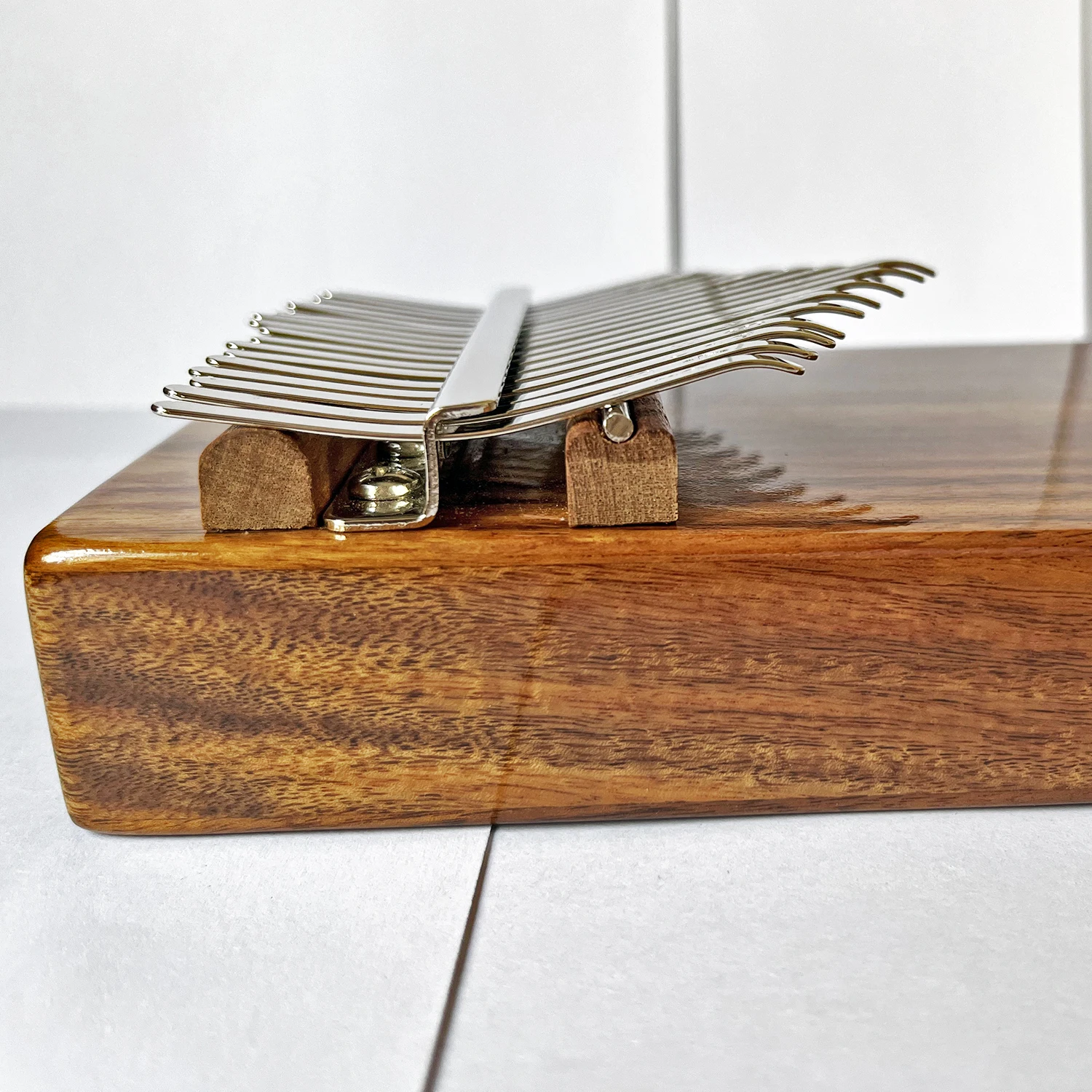 Hluru 17 مفتاح احترافي من خشب الورد كاليمبا 21 مفتاح مرنان الإبهام البيانو الجوز إصبع صندوق البيانو Mbira للمبتدئين 2028 #5