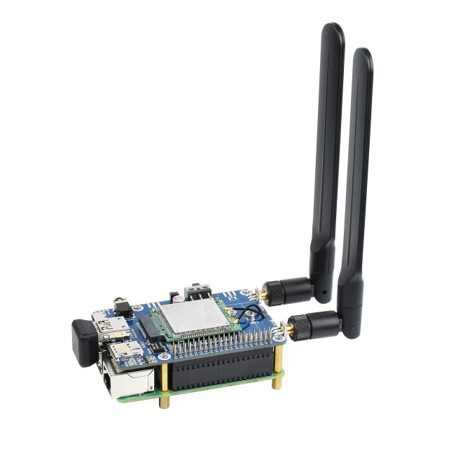 

Модуль связи Raspberry Pi 4G, Φ 4G HAT для Raspberry Pi 4 IoT, модуль Интернет GNSS