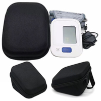 Hard Case Travel Bag Shockproof Carrying Storage Travel Bag Upper Arm Blood Pressure Monitor Case for Omron BP742N 5 Series
