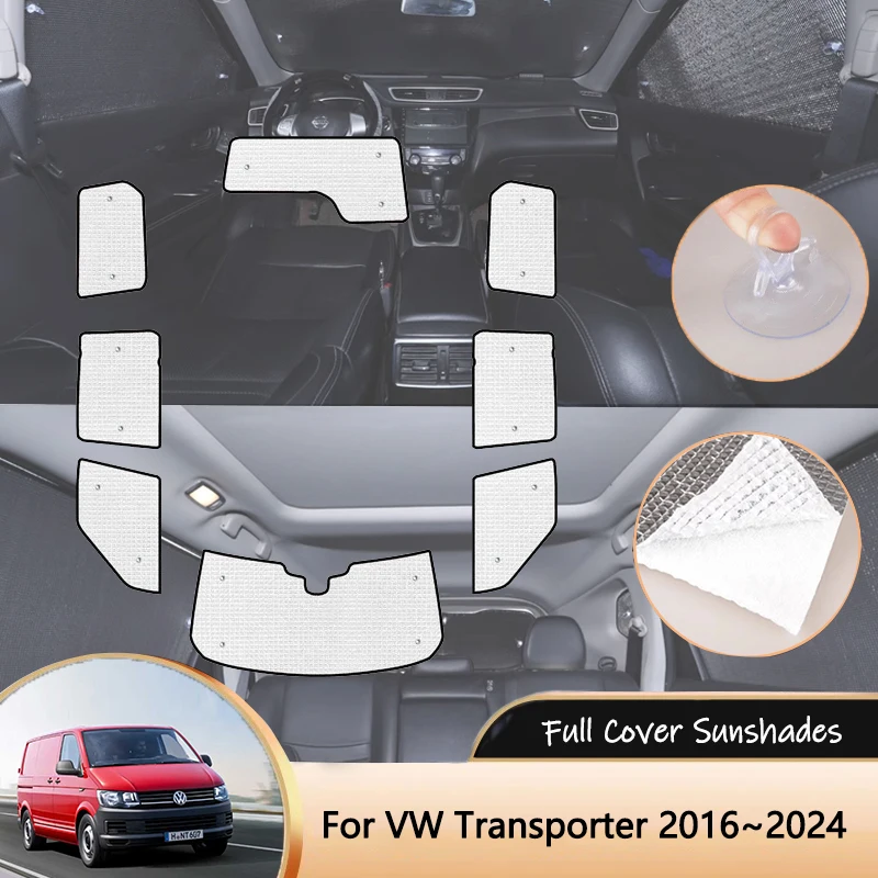 

Для Volkswagen VW Transporter T6 LWB Caravelle Multivan Doubleback 2016 ~ 2024 автоматические лобовые стекла, козырьки для боковых окон, аксессуары