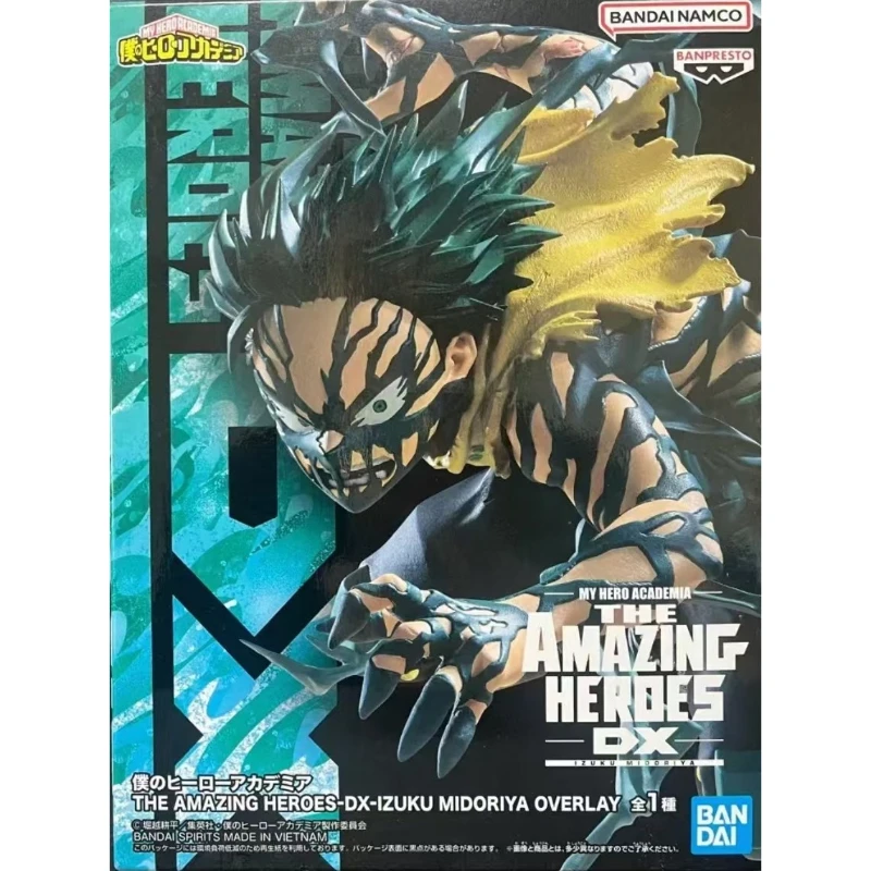 الأصلي بانداي بانبريستو الأبطال المذهلة DX IZUKU MIDORIYA أفرلاي ألعاب شخصيات الحركة بطلي الأكاديمية DEKU نموذج AS