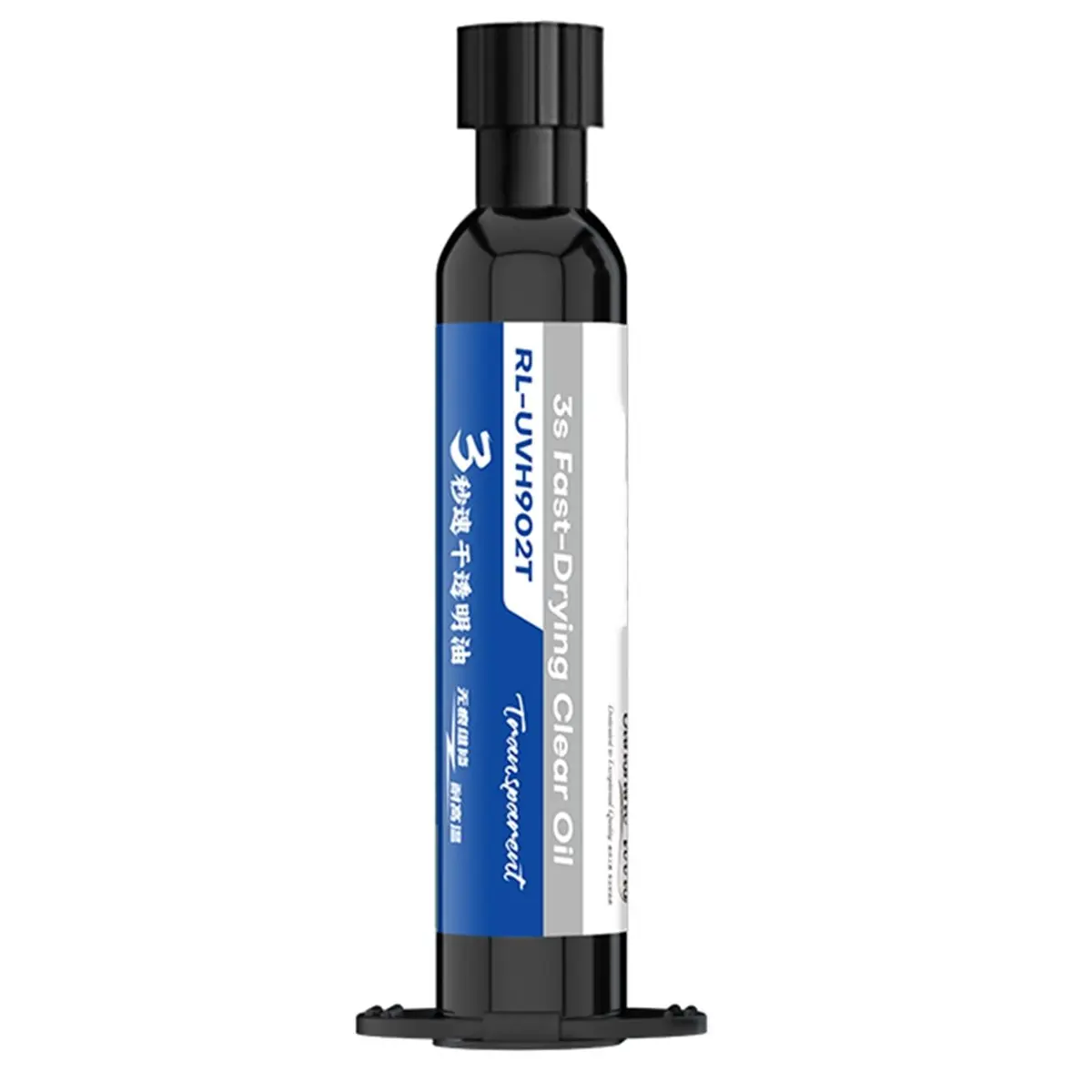 LUCK RL-UVH902T 10CC Quick-Drying Solder Mask for Phone Repair High Temperature Resistance 3S Quick Drying Transparent Oil