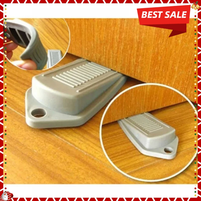 Бестселлеры из 2025 г., нескользящий резиновый клиновой дверной стопор, 2 шт., защитная защита в форме мыши, сверхпрочный для дома/офиса, простота в использовании