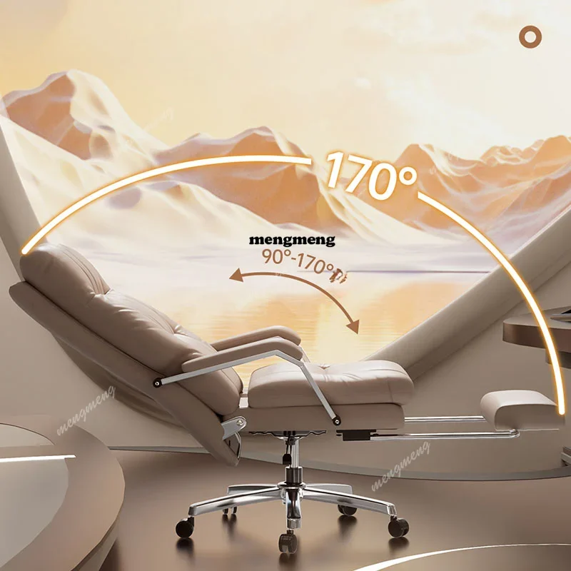 

Лидер продаж Luxairy спинка офисного стула поддержка дизайна подлокотник поворотный офисный стул спальня ленивый скандинавский Cadeira Para Escritorio Fu