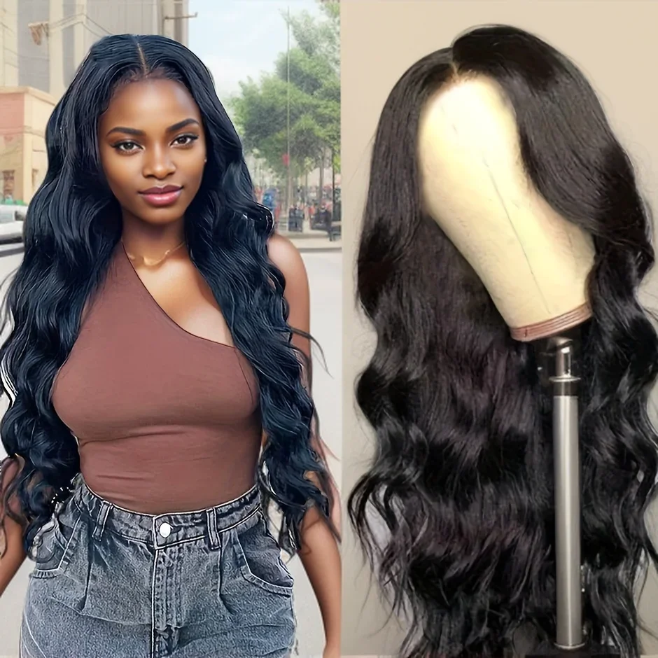 

5x5 Body Wave Brazilian Remy Hair Bob Wig 4x4 Glueless Wear Go Precut Lace Closure Curly Human Hair Wigs For Women Choice