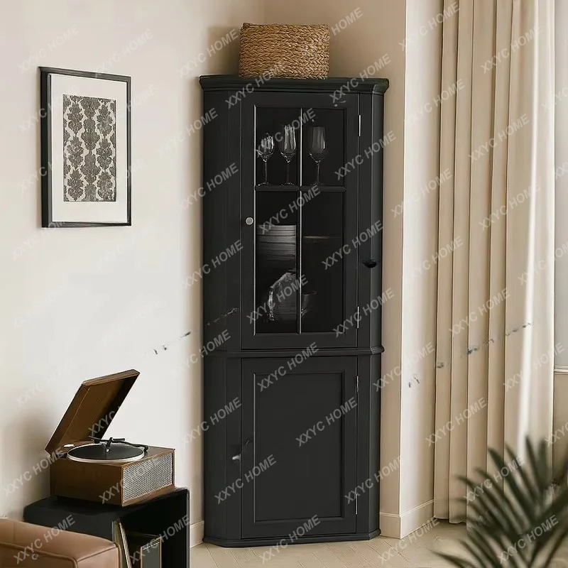 XXMedieval Corner Cabinet Triangle   Wine Cabinet Corner Living Room  Corner Cabinet