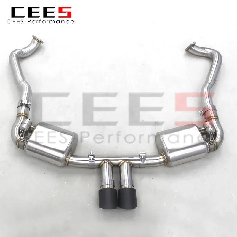 

CEES Catback Exhaust System for Porsche 981 Boxster/Cayman 2.7 3.4 2012-2015 Exhaust Pipe with Muffler Valve Car Accessories