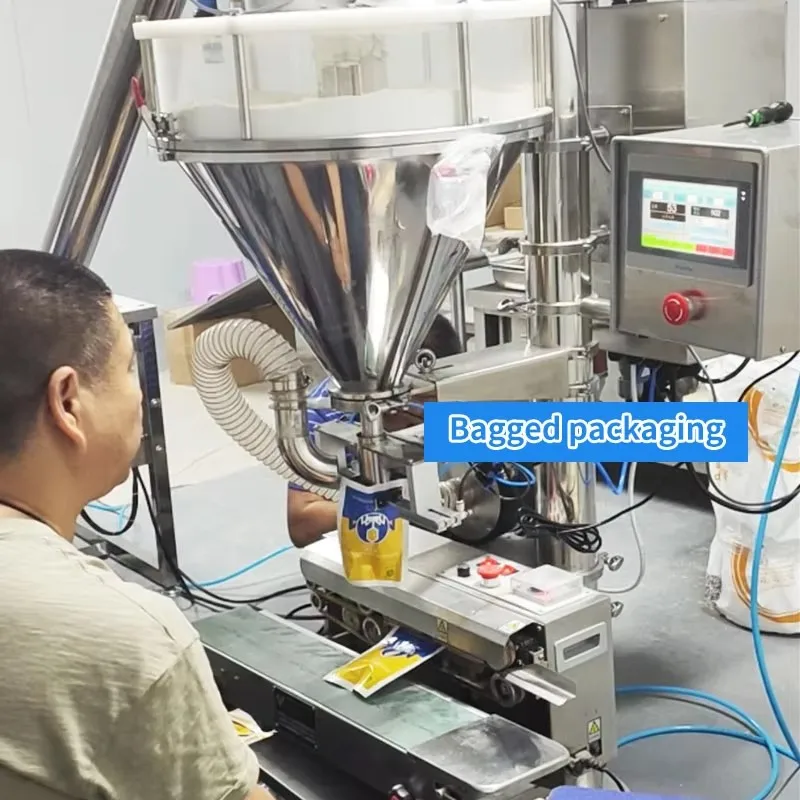Semi Automatic Micro Dosing / Powder / Auger Filler And Weigher / Screw Conveyor Filling Packing Machine