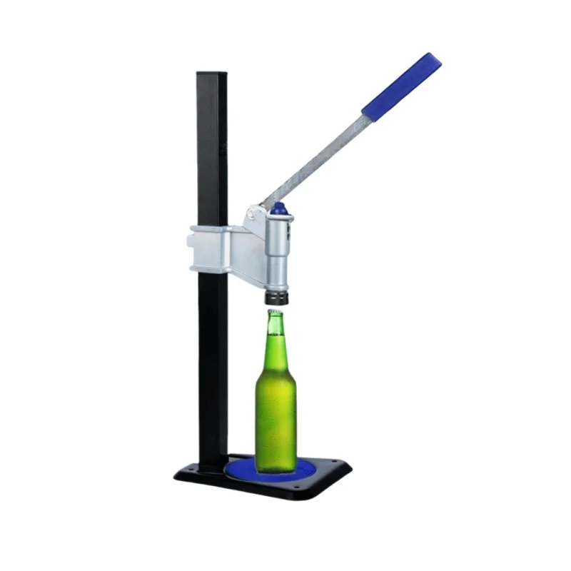Ручная машина для укупорки пива, машина для укупорки стеклянных бутылок для безалкогольных напитков Brewer для использования в ресторане, герметик для крышек бутылок