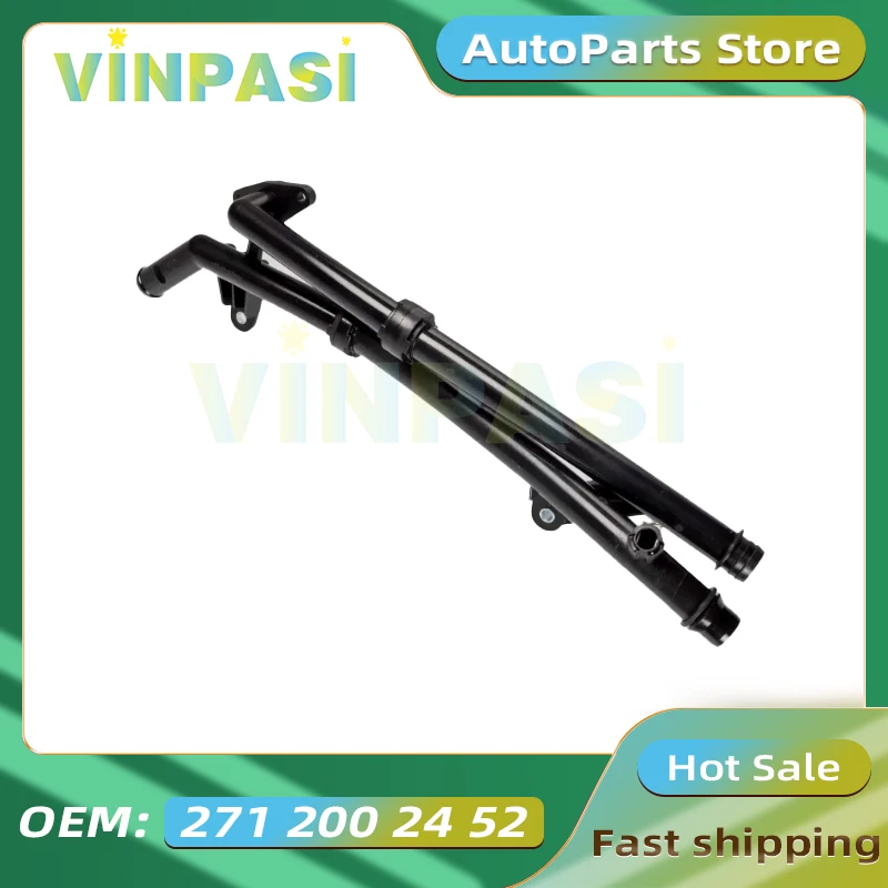 Automotive Engine Coolant Thermostat Suitable for Mercedes Benz C-CLASS W204 W212 Water Cooled Pipe Radiator Hose 2712002452
