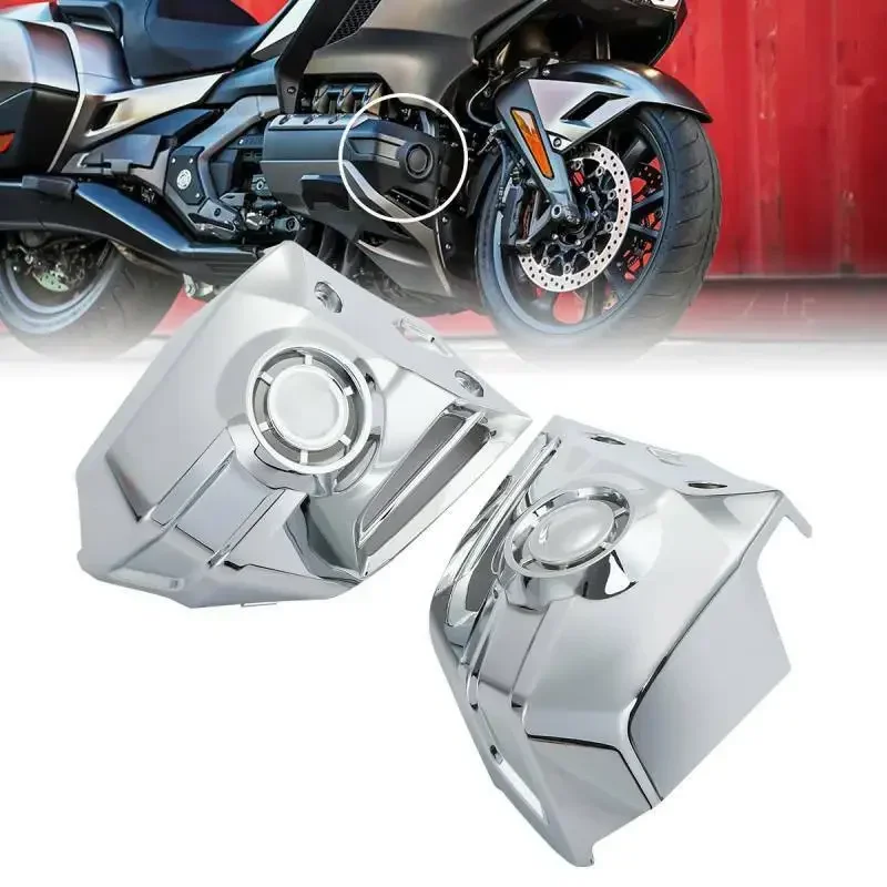 

Chrome Motorcycle Accessories Lower Cowl Covers For Honda Goldwing 1800 GL1800 2018 2019 2020 2021 2022