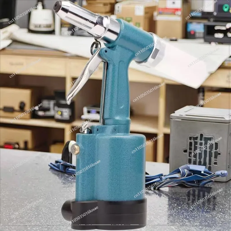 For Portable Lightweight Air Riveter Durable Handheld Pneumatic Hydraulic Tool Convenient Portable Air Riveter Gun