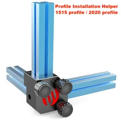 FYSETC profil kurulum yardımcısı için 1515 /2020 profil CNC sağ açı cetvel için VORON V0 V2.4 Trident Vzbot 3D yazıcı parçaları