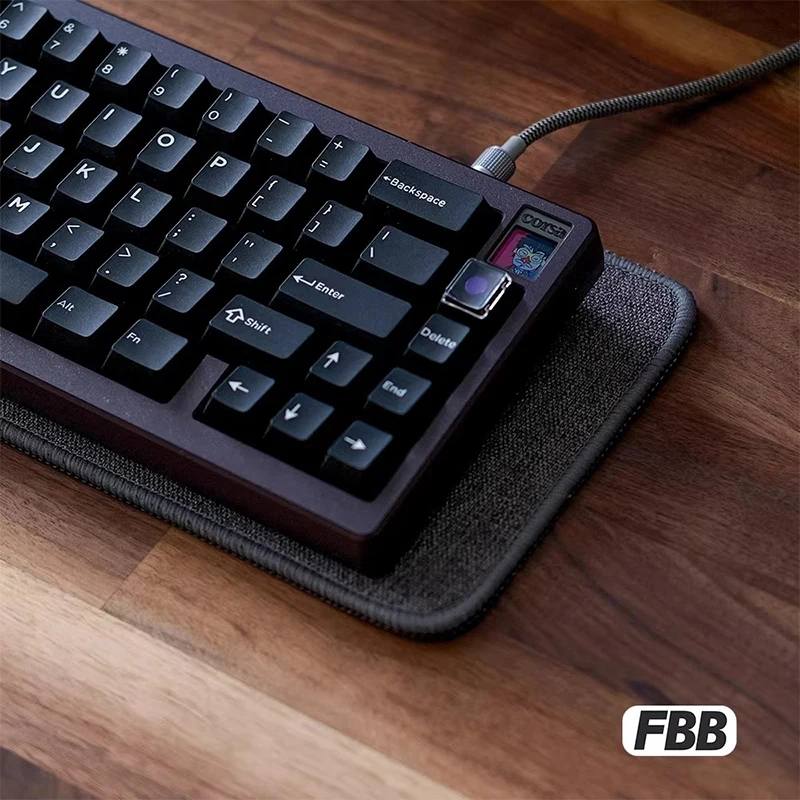 FBB Mult-Size Linen HIFI Mouse Pad Office Computer Desk Knitting Mat Table Keyboard Cushion Non-slip Game Accessory Keyboard Mat