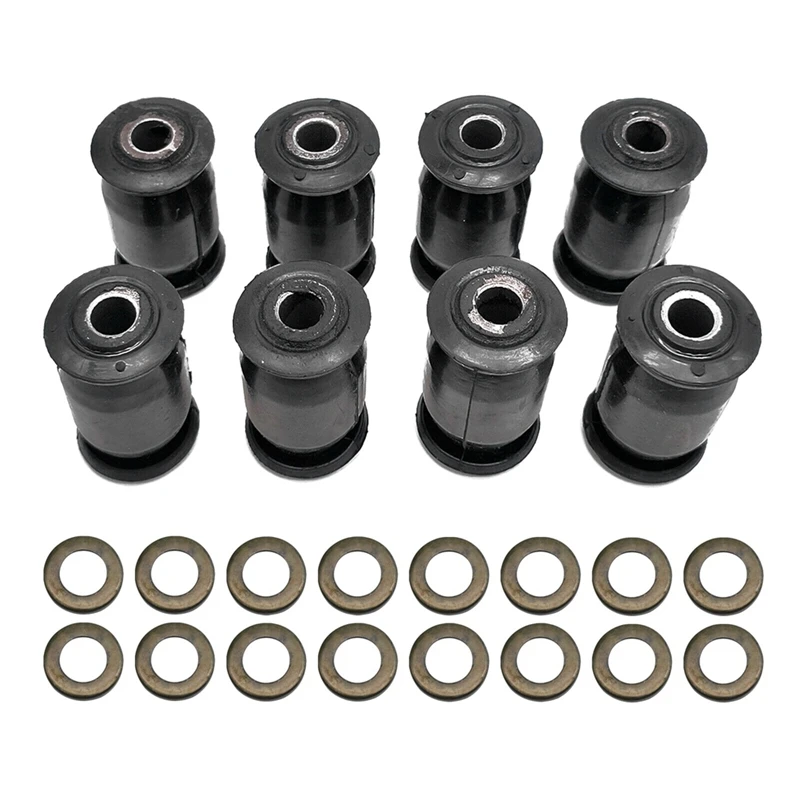 

8PC ATV UTV BUSH Fit For Yamaha RHINO 450 700 GRIZZLY 660 BIG BEAR 400 KODIAK 400 450 5KM-23526-00-00